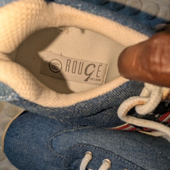 Denim USA Flag Sneakers 8.5 by Rouge Helium - Picture 9 of 9